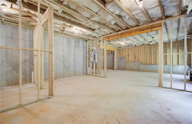 20 Fayme Ct, Newnan, GA 30263 - unfinished below grade area featuring electric panel