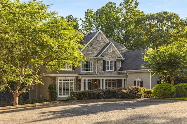 4789 Crest Park Ln, Marietta, GA 30068 - view of front of property featuring stone siding and stucco siding