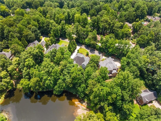 4789 Crest Park Ln, Marietta, GA 30068 - aerial view of residential area with a large body of water