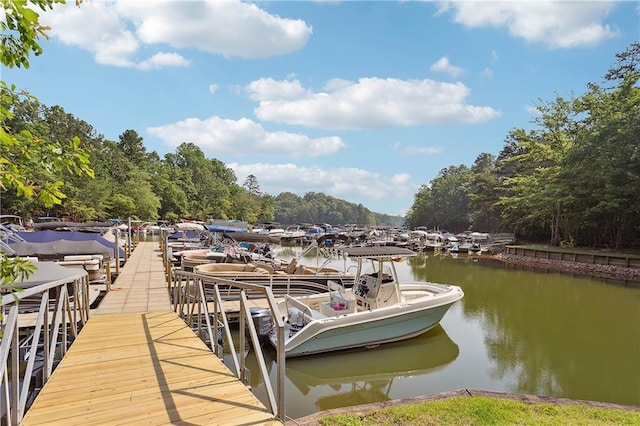 12 Night Fire Ct, Dawsonville, GA 30534 - dock with a water view