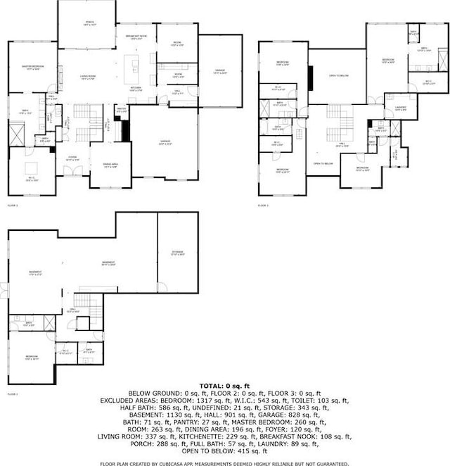 12 Night Fire Ct, Dawsonville, GA 30534 - floor plan / room layout