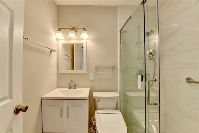 189 Azalea Chase Dr, Suwanee, GA 30024 - full bathroom with a shower stall and vanity