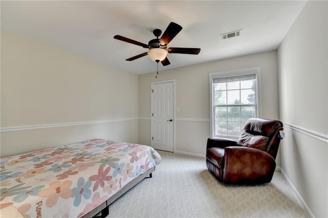 189 Azalea Chase Dr, Suwanee, GA 30024 - carpeted bedroom with baseboards and ceiling fan