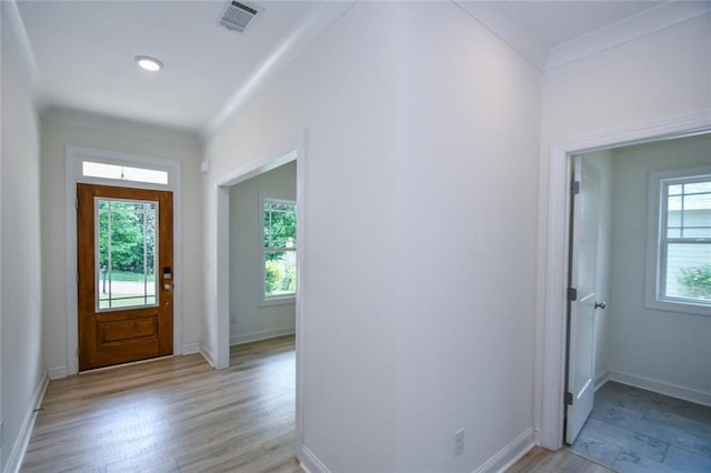 5354 Shadow Walk Way, Gainesville, GA 30507 - entryway with light wood-type flooring and baseboards