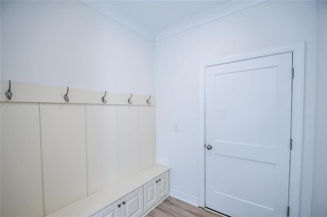 5354 Shadow Walk Way, Gainesville, GA 30507 - mudroom with light wood-style floors and baseboards