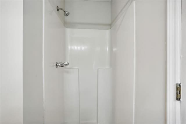 bathroom with walk in shower