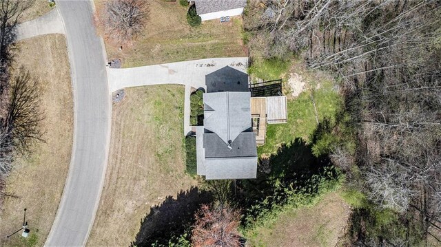 drone / aerial view