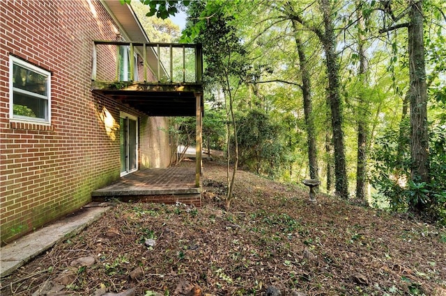 300 S Dale Ave, Calhoun, GA 30701 - view of yard featuring a balcony