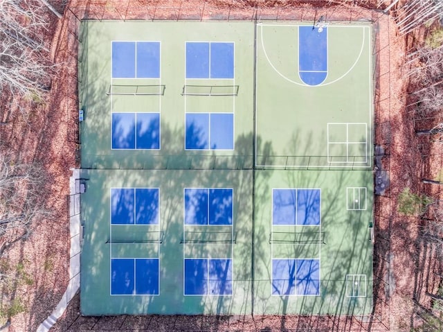 182 White Eagle Dr, Waleska, GA 30183 - view of side of property with community basketball court
