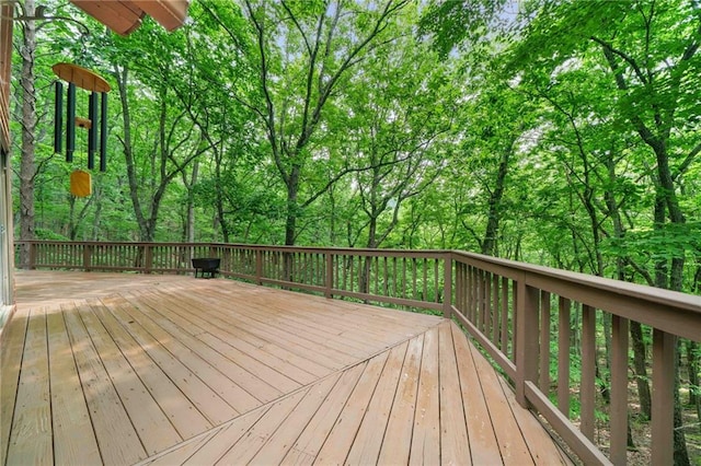 182 White Eagle Dr, Waleska, GA 30183 - view of wooden deck