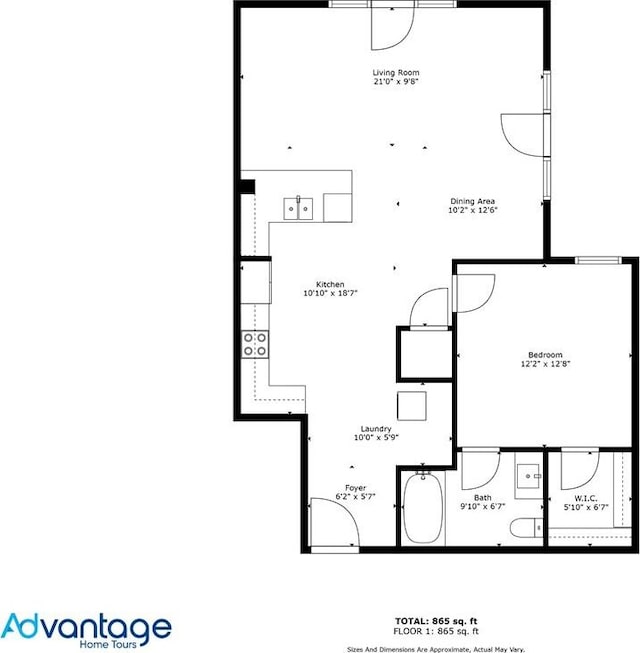 floor plan / room layout