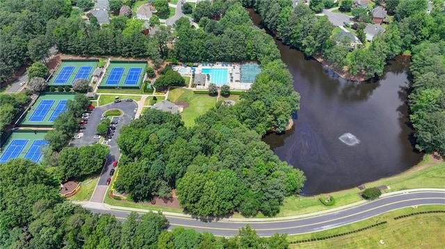 12130 Helleri Holw, Alpharetta, GA 30005 - aerial overview of property's location with a large body of water