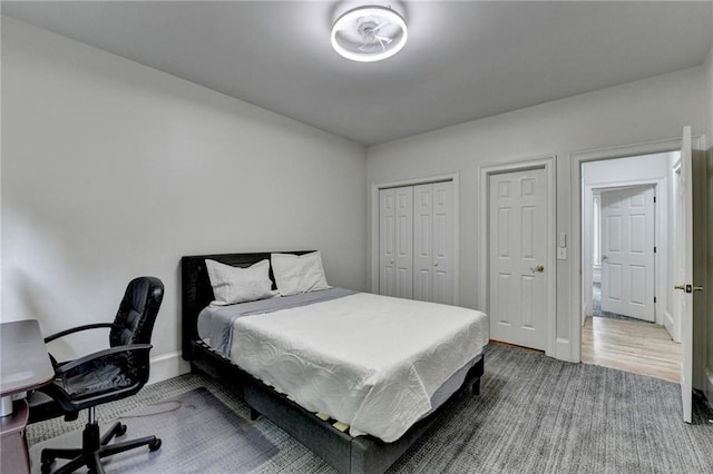 12130 Helleri Holw, Alpharetta, GA 30005 - carpeted bedroom featuring a desk and baseboards