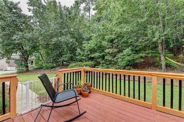 12130 Helleri Holw, Alpharetta, GA 30005 - wooden terrace with a lawn