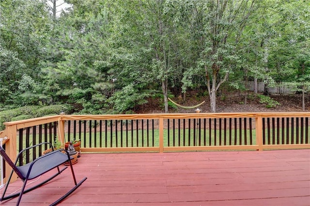 12130 Helleri Holw, Alpharetta, GA 30005 - view of wooden terrace