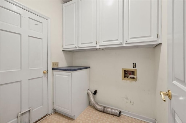 2866 Wynford Dr SW, Marietta, GA 30064 - laundry area featuring light floors, cabinet space, and washer hookup