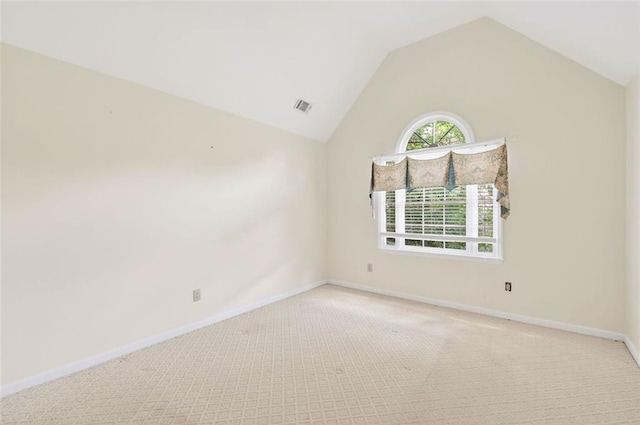 2866 Wynford Dr SW, Marietta, GA 30064 - unfurnished room with carpet flooring and vaulted ceiling