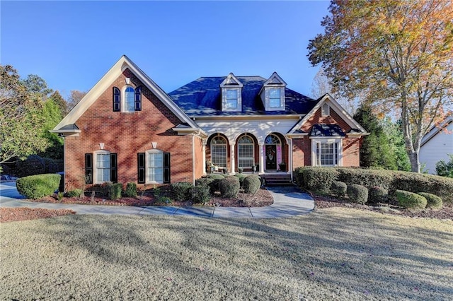 front of property with a porch