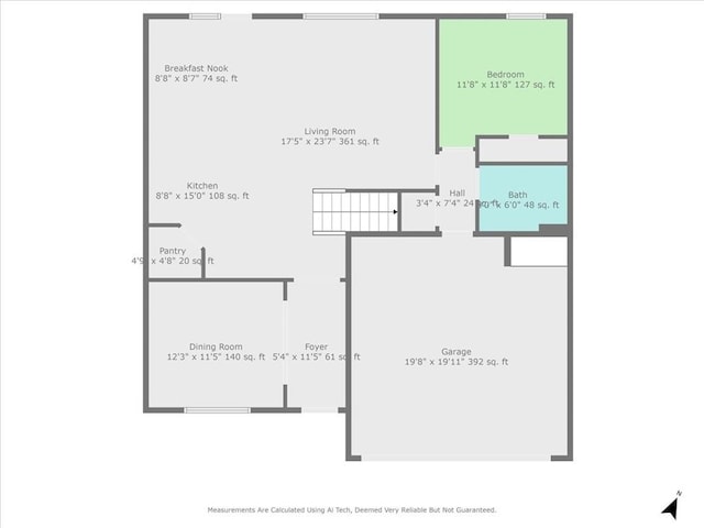 2296 Waycross Ln, Dacula, GA 30019 - property floor plan