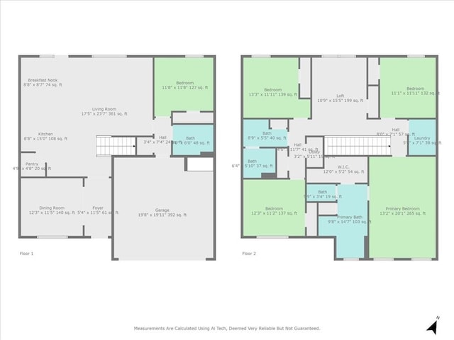 2296 Waycross Ln, Dacula, GA 30019 - home floor plan