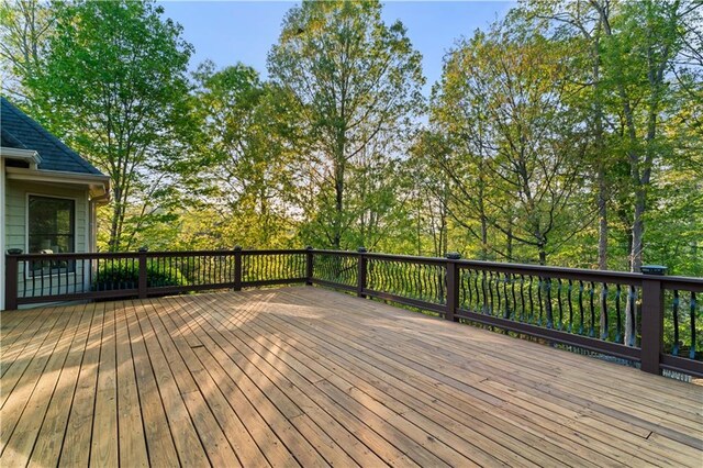 519 River Estates Parkway, Canton, GA 30115 - view of wooden terrace