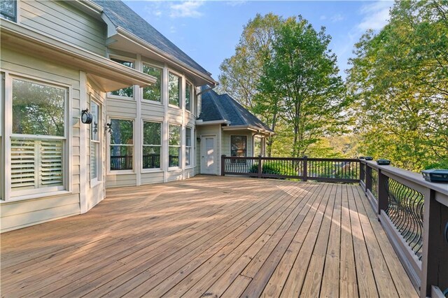 519 River Estates Parkway, Canton, GA 30115 - view of wooden terrace