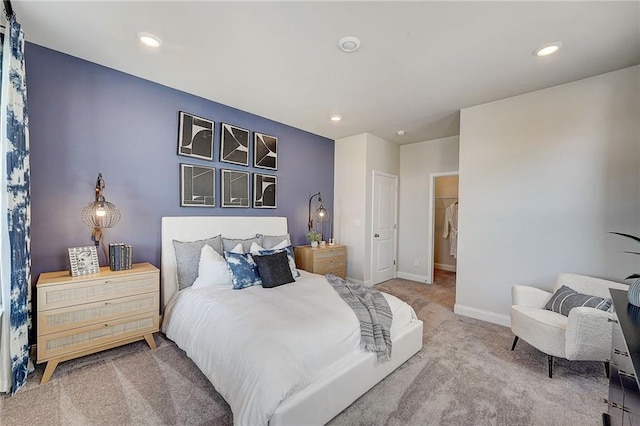 82 Sheryl Way, Loganville, GA 30052 - carpeted bedroom with recessed lighting