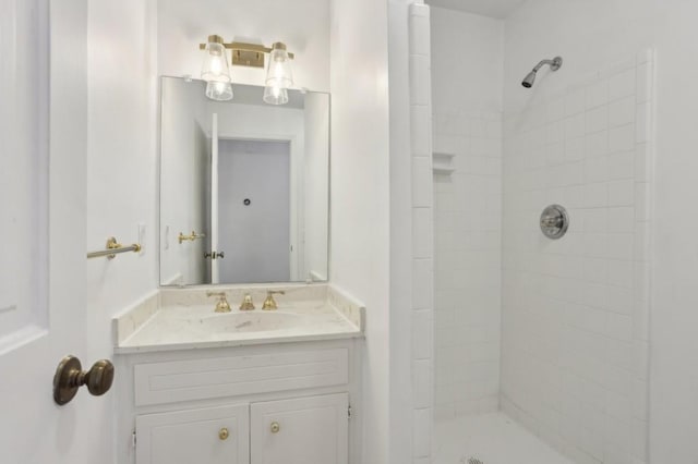 49 Willow Gln, Atlanta, GA 30342 - full bathroom featuring a tile shower and vanity