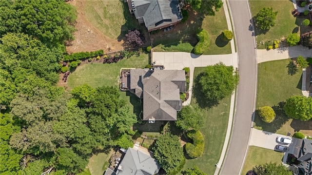 birds eye view of property featuring a residential view