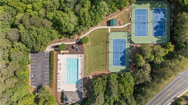 bird's eye view