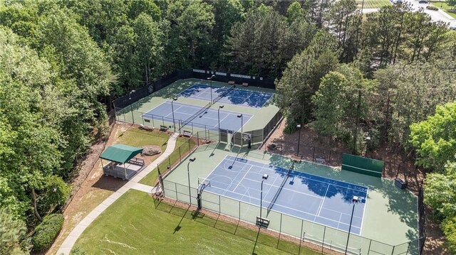 drone / aerial view