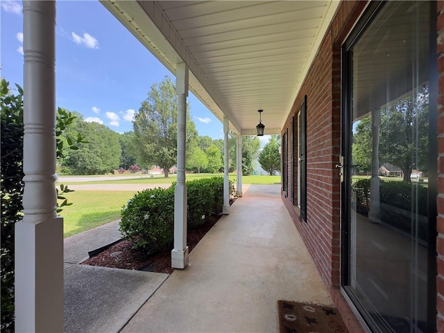 1012 Gloria Grand Blvd, Mcdonough, GA 30252 - view of patio featuring a porch