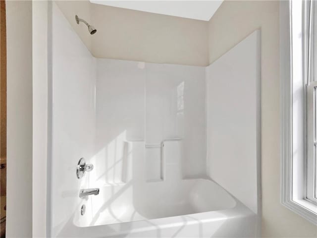 full bathroom with shower / bath combination