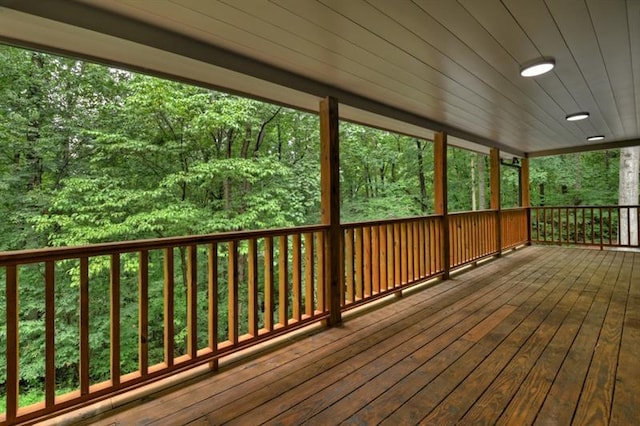 view of deck