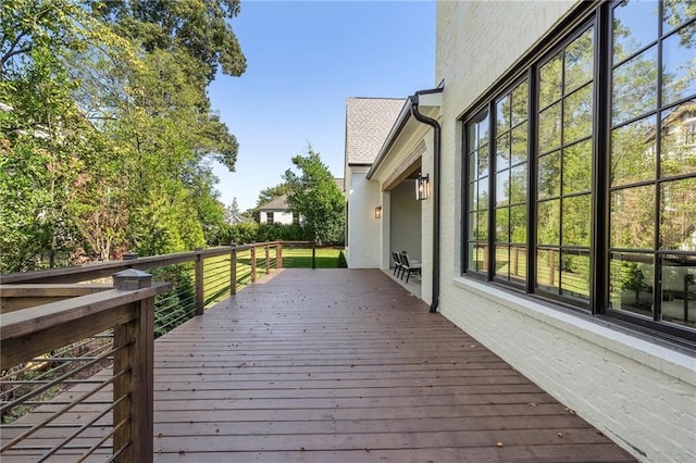 view of deck