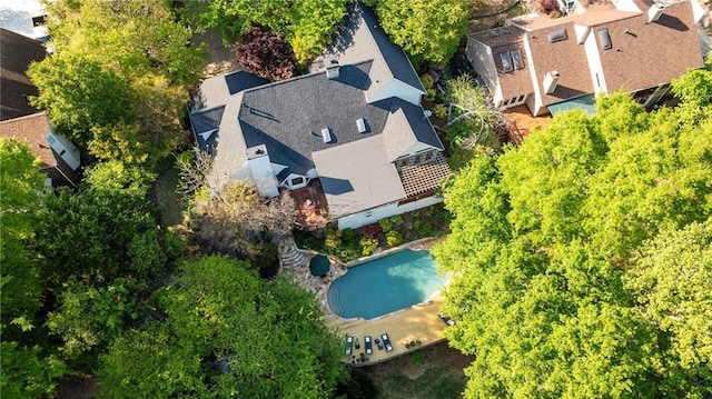4820 Coppedge Trl, Peachtree Corners, GA 30096 - aerial view of a pool