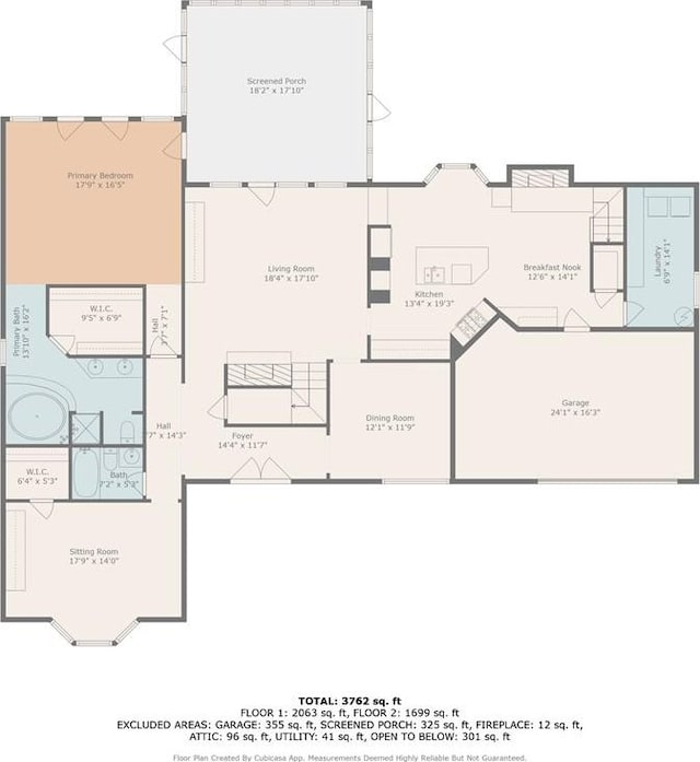 4820 Coppedge Trl, Peachtree Corners, GA 30096 - home floor plan