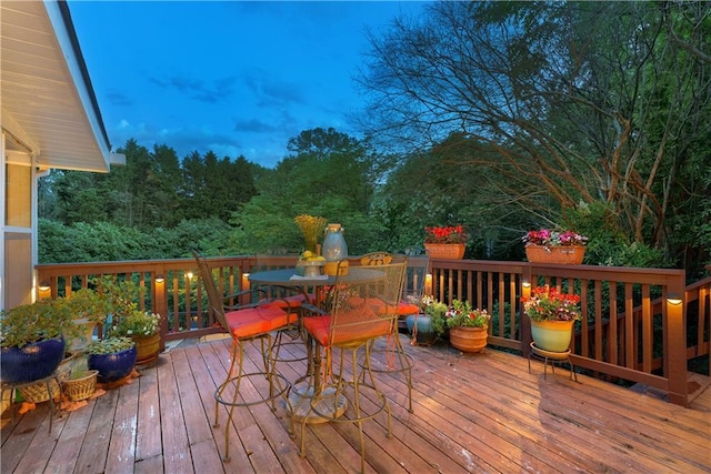 4820 Coppedge Trl, Peachtree Corners, GA 30096 - deck with outdoor dining space