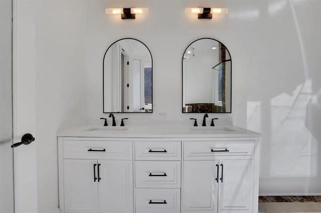 821 Camden Park Ct, Atlanta, GA 30342 - full bath featuring double vanity