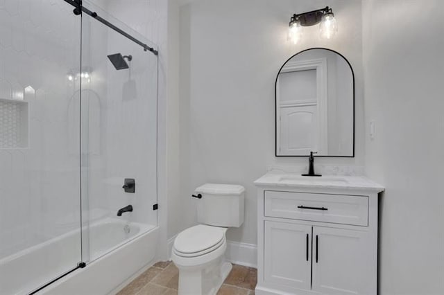 821 Camden Park Ct, Atlanta, GA 30342 - full bathroom with enclosed tub / shower combo and vanity