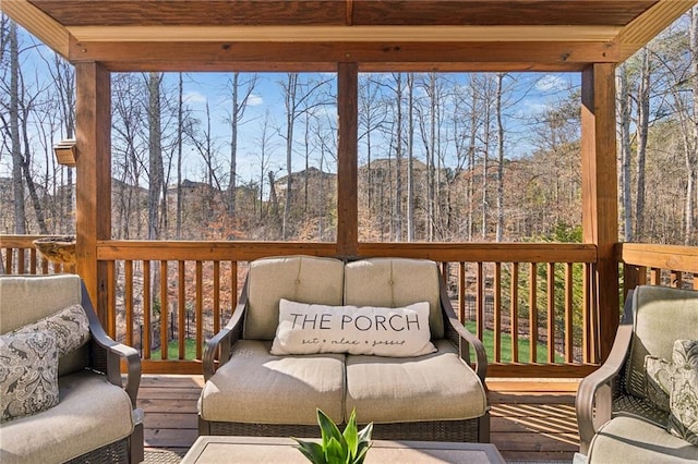 sunroom / solarium featuring a wealth of natural light