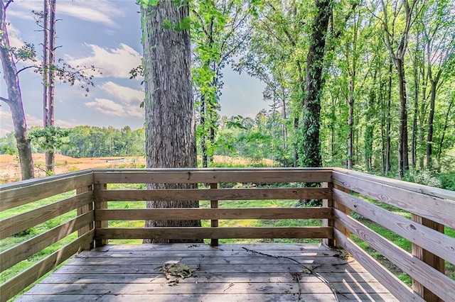 545 Fayetteville Rd, Fairburn, GA 30213 - view of wooden deck