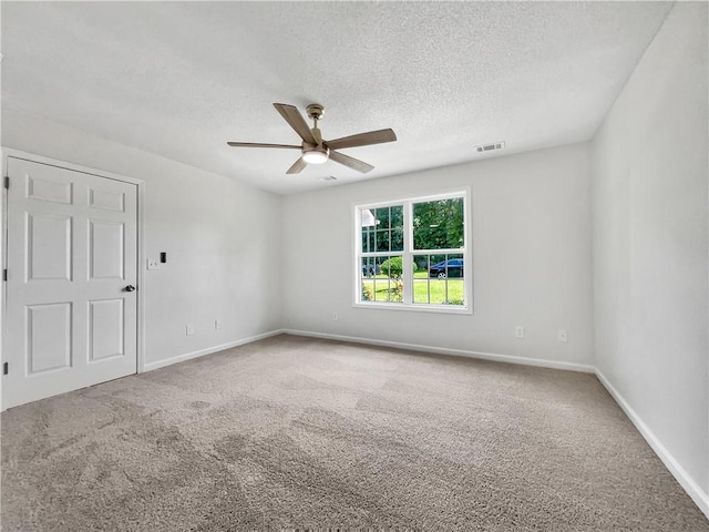 256 Prometheous Way, Rockmart, GA 30153 - carpeted spare room with a ceiling fan and a textured ceiling