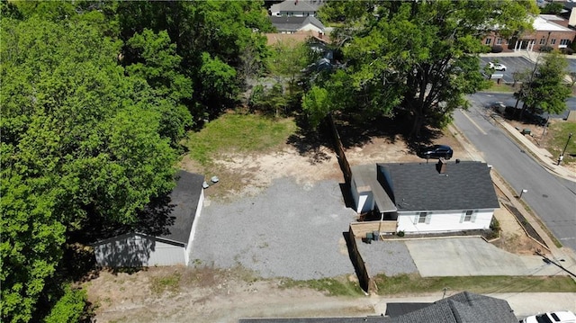 drone / aerial view featuring a residential view