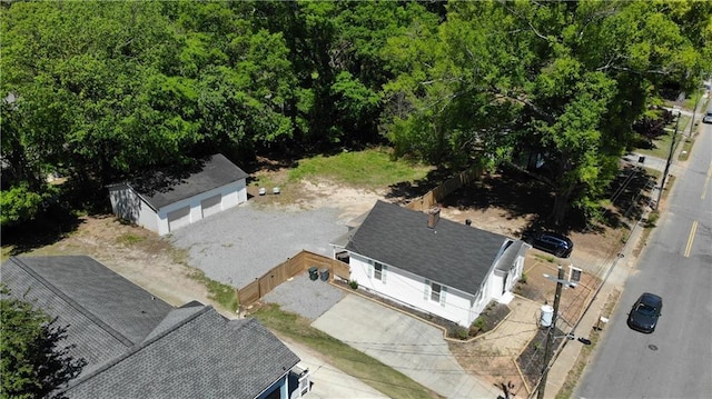 drone / aerial view