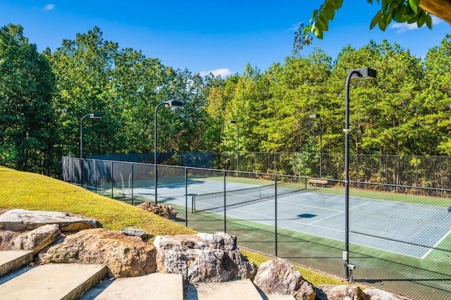 49 Waterside Dr SE, Cartersville, GA 30121 - view of tennis court