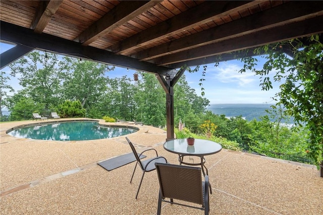 49 Waterside Dr SE, Cartersville, GA 30121 - view of patio featuring an outdoor pool