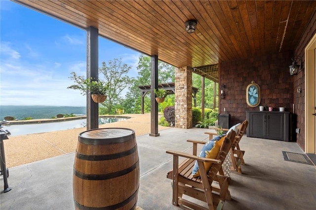 49 Waterside Dr SE, Cartersville, GA 30121 - view of patio / terrace with an outdoor pool