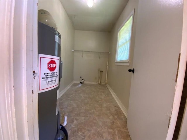 995 Gadsden Rd, Cave Spring, GA 30124 - laundry room featuring baseboards