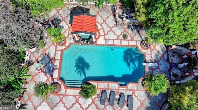 drone / aerial view